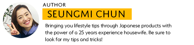 Chun Seungmi is a writer for Wonect.Life. As an experienced housewife of 25 years, she brings readers tips and tricks of Japanese lifestyle through their products!