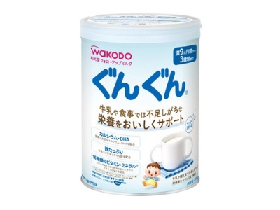 Wakodo GunGun Japanese baby formula 